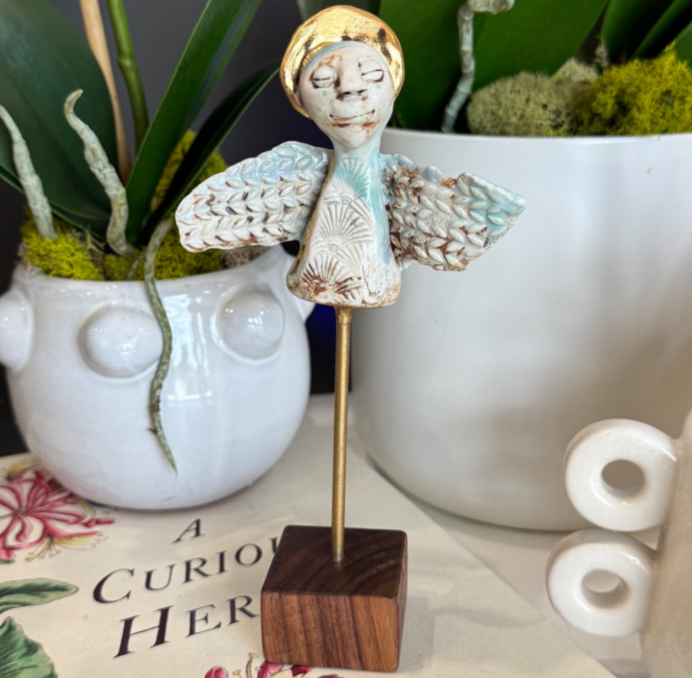 Small Angel on Stand #5