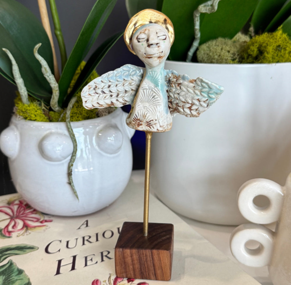 Small Angel on Stand #5