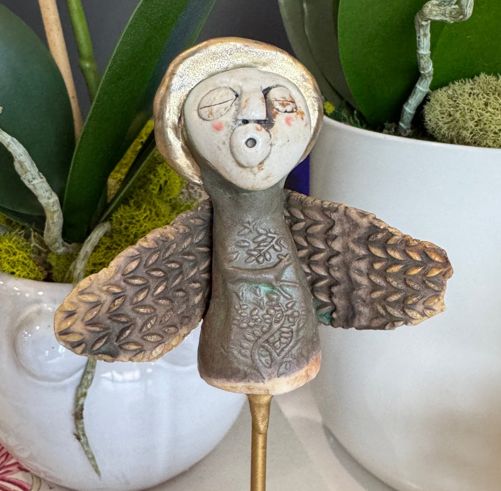 Small Angel on Stand #6