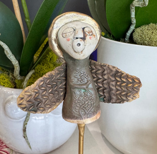 Small Angel on Stand #6
