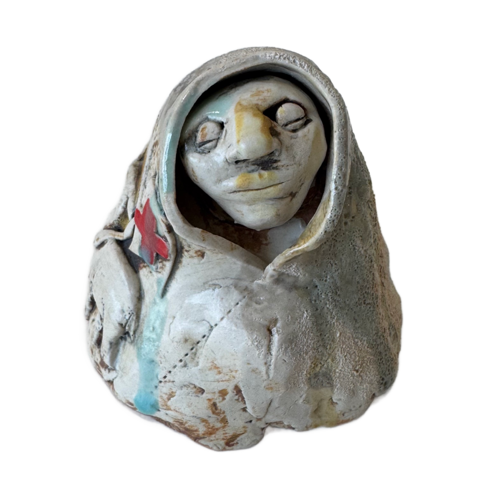 Monk #4 - Handmade Pottery