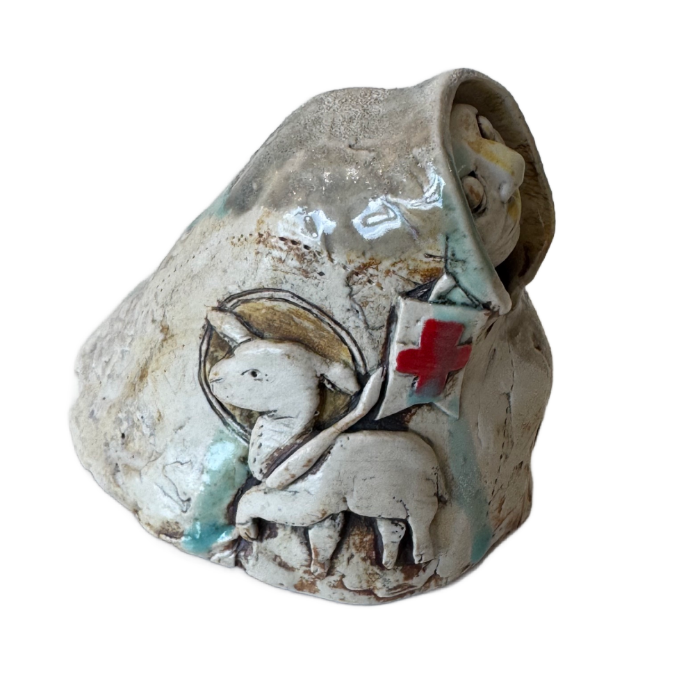 Monk #4 - Handmade Pottery