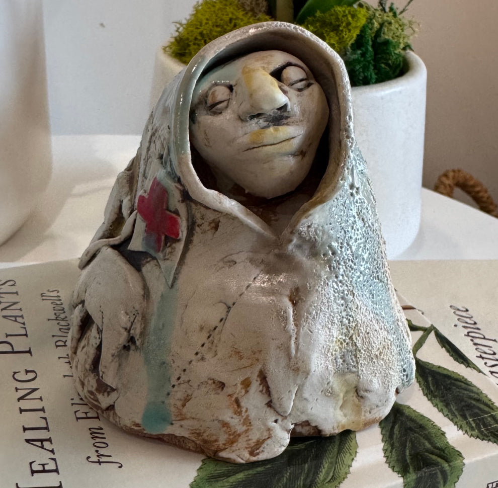 Monk #4 - Handmade Pottery