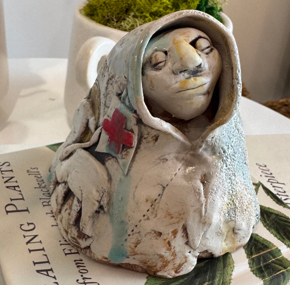 Monk #4 - Handmade Pottery