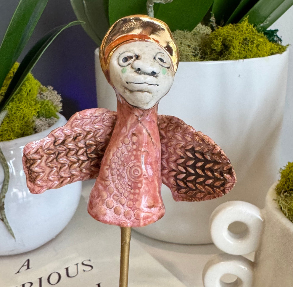 Small Angel on Stand #2