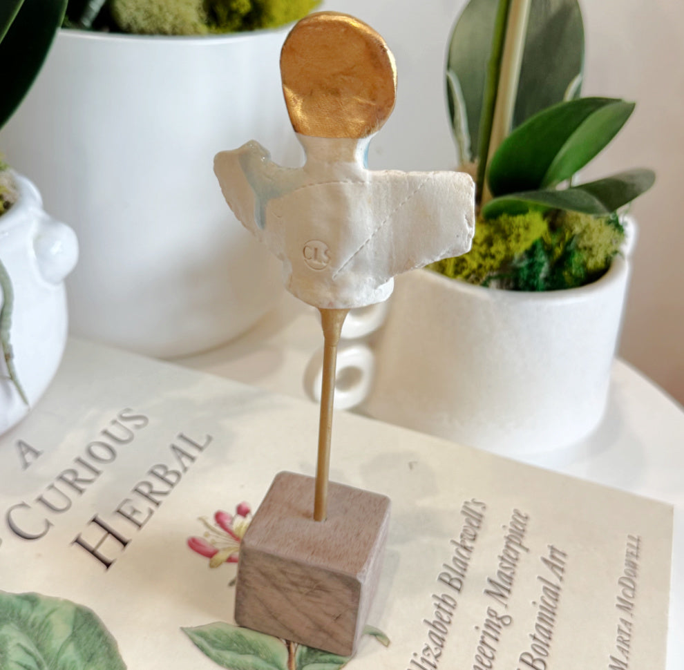 Small Angel on Stand #3