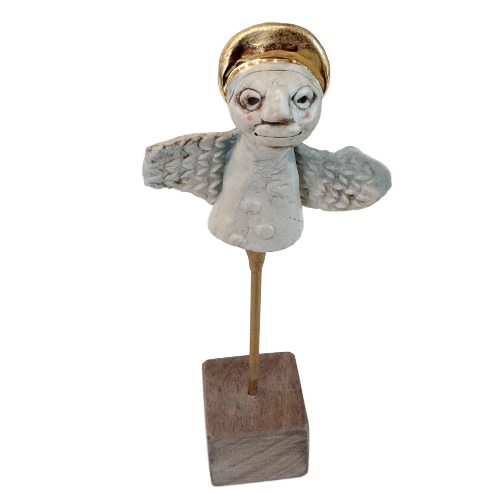 Small Angel on Stand #3