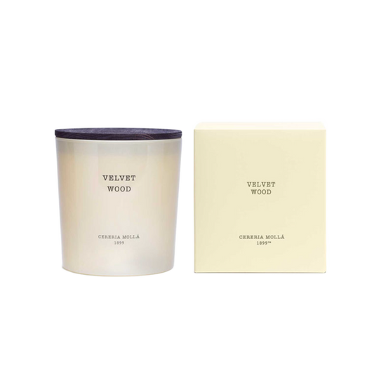 Velvet Wood 3 Wick Candle