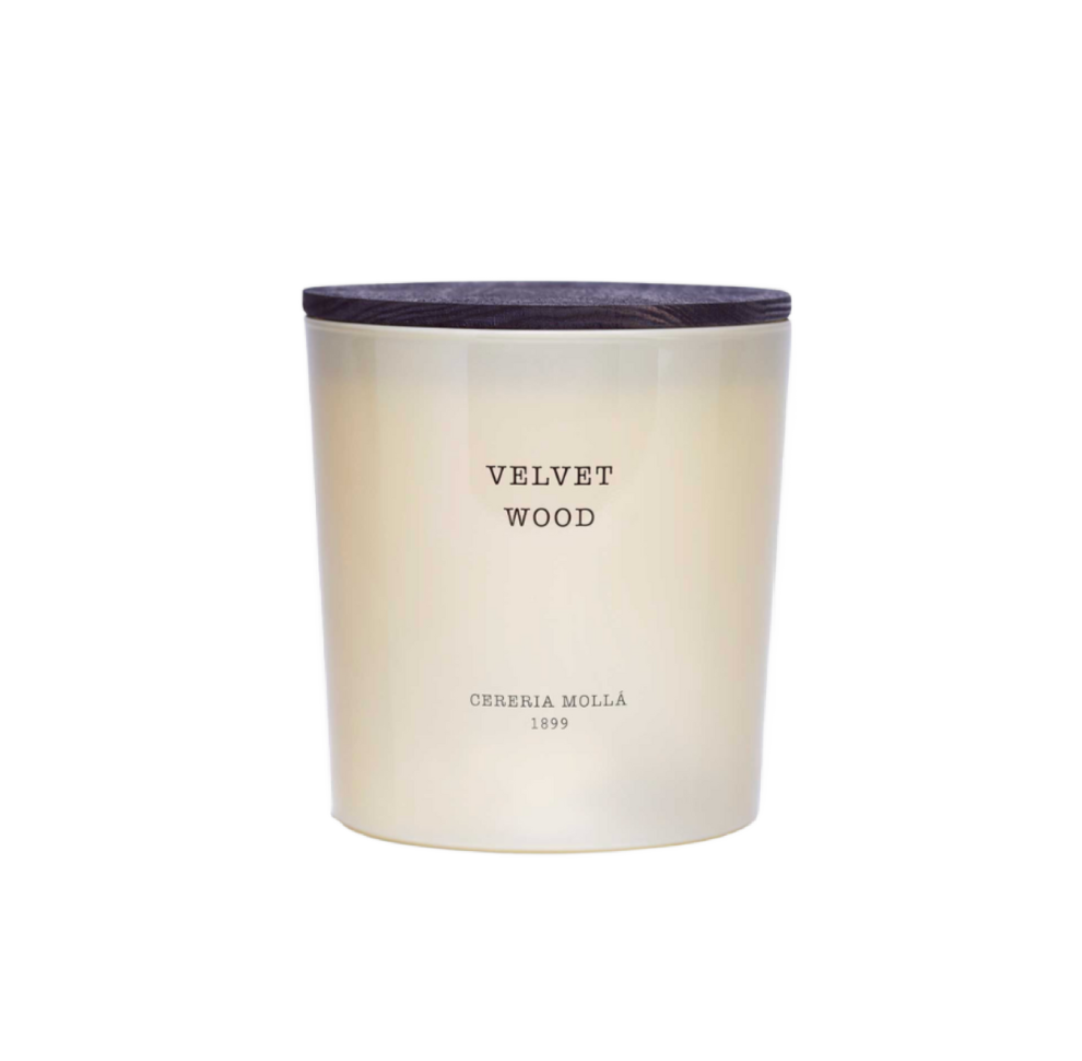 Velvet Wood 3 Wick Candle