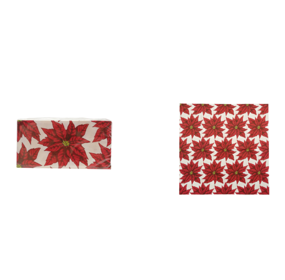 Poinsettia Napkins
