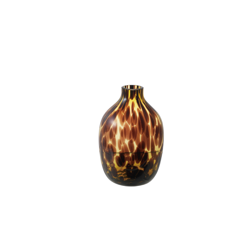 Tortoise Glass Vase