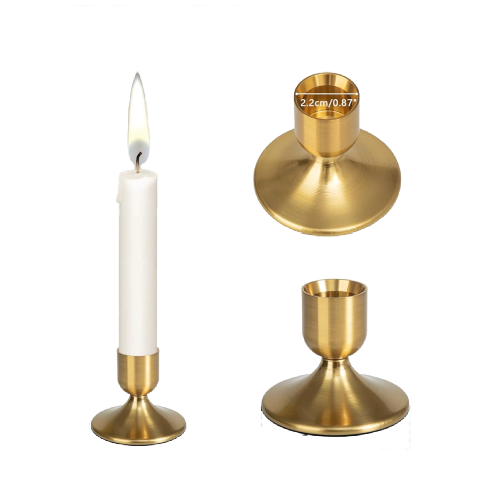 Gold Color Candle Holder