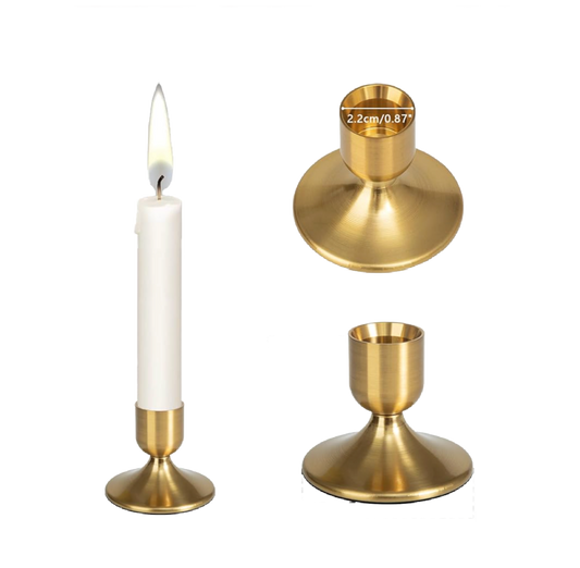 Gold Color Candle Holder