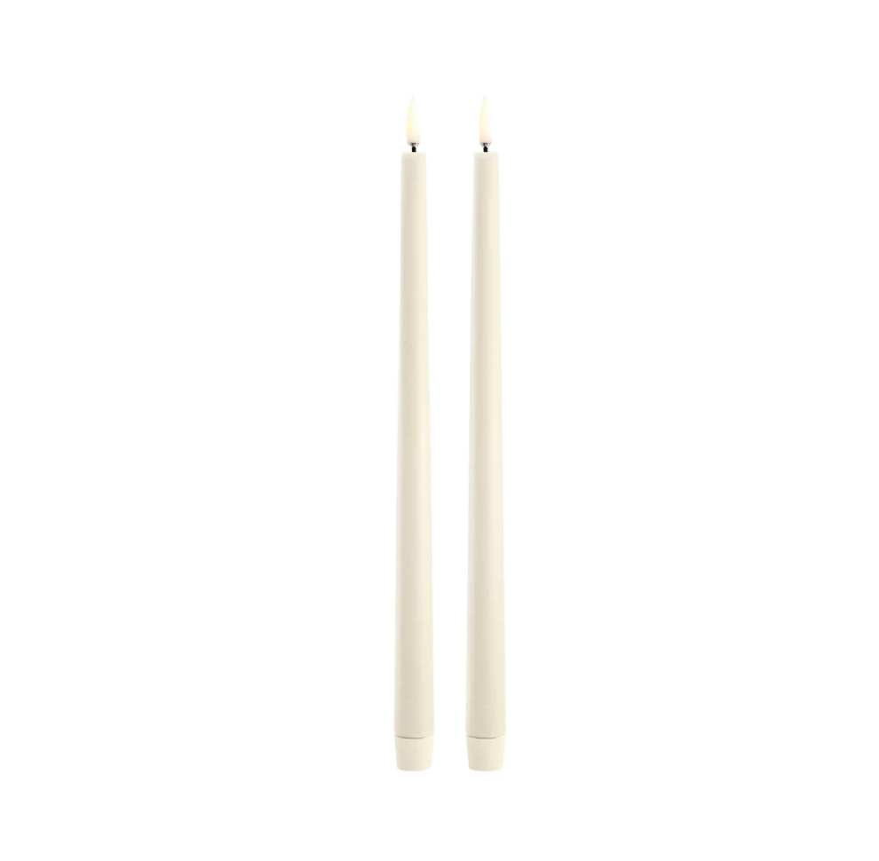 LED Slim Taper Pair Candle