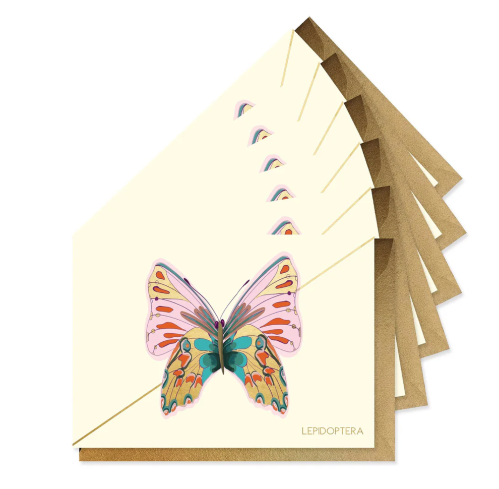 Rose Monarch Stationery Boxed Set of 6