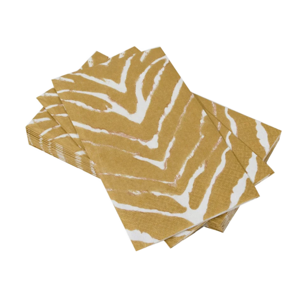Go Wild Caspari Guest Towel Napkin