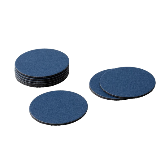 Canvas Navy Coaster