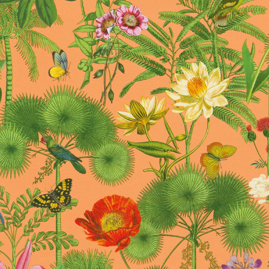 Paradise Garden Melon Wrapping Paper