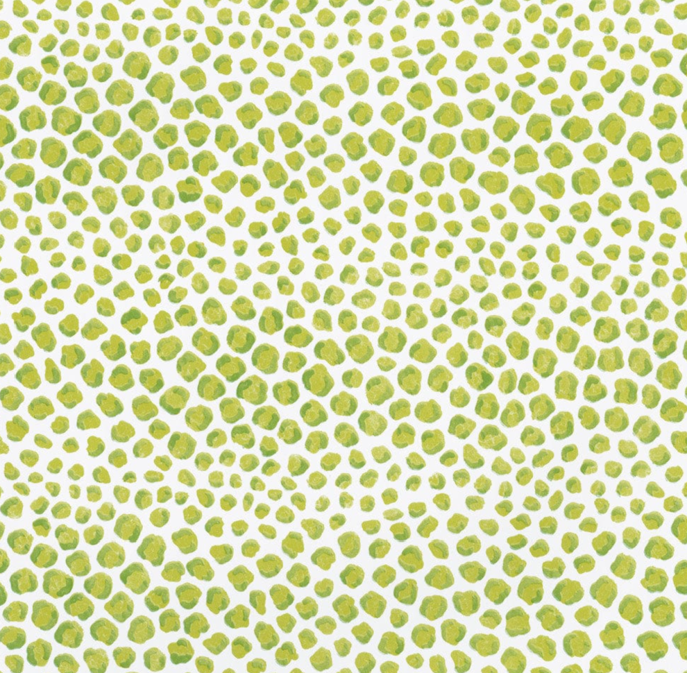 Just Spots Lime Wrapping Paper