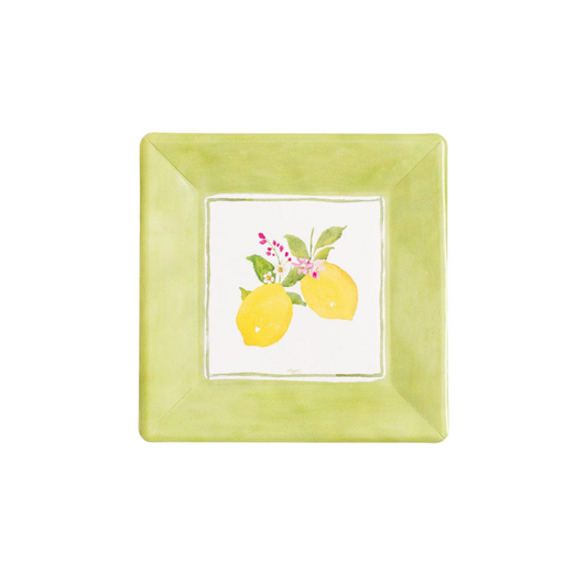 Limoncello Sq Dessert Paper Plate