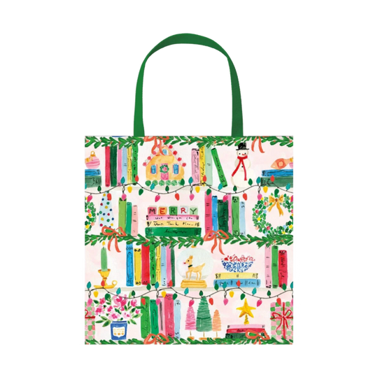 Christmas Shelfie Small Square Gift Bag