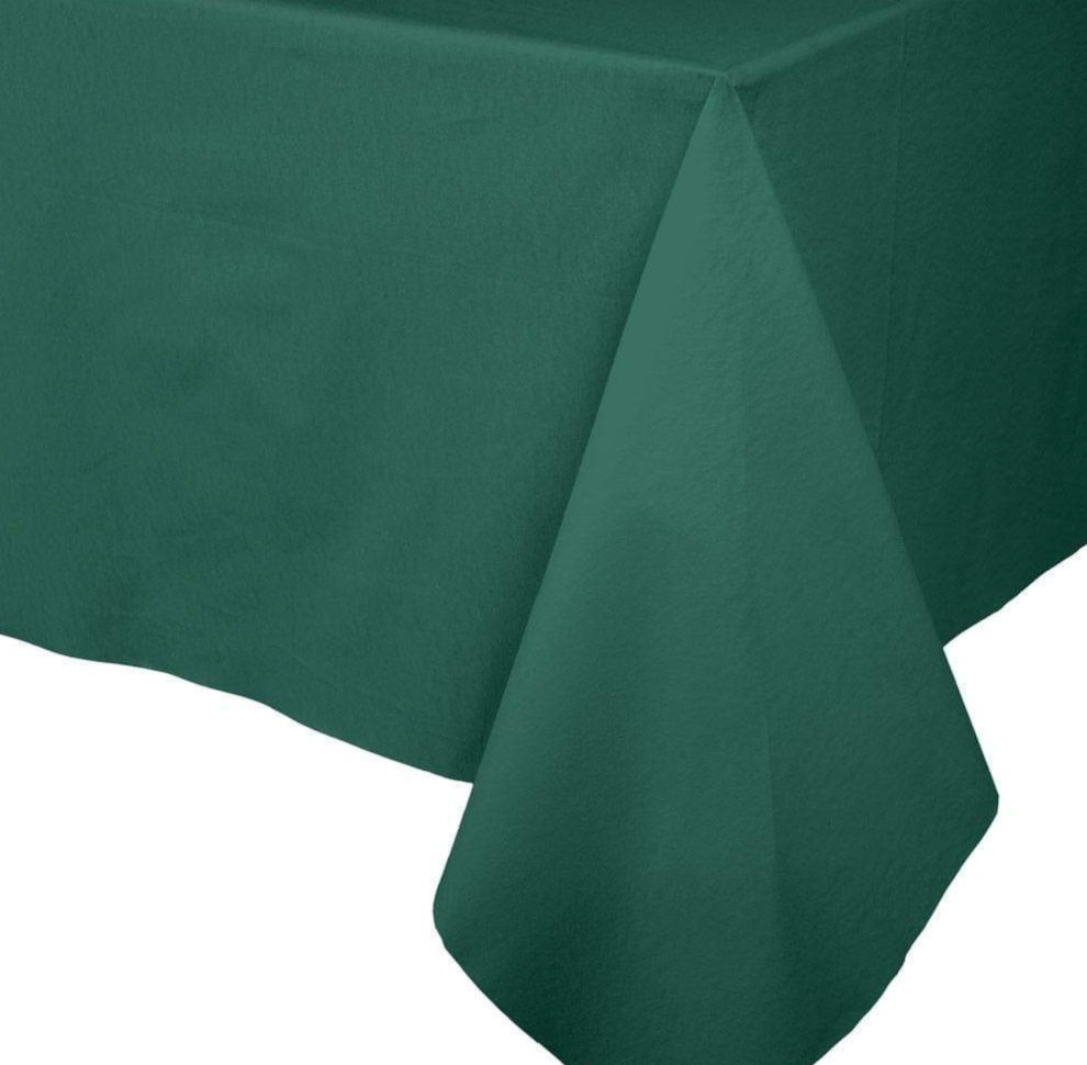 Hunter Green Paper Linen Airlaid Tablecover