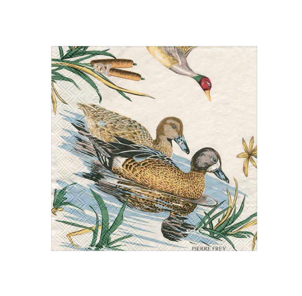 Sologne Duck Cocktail Napkin