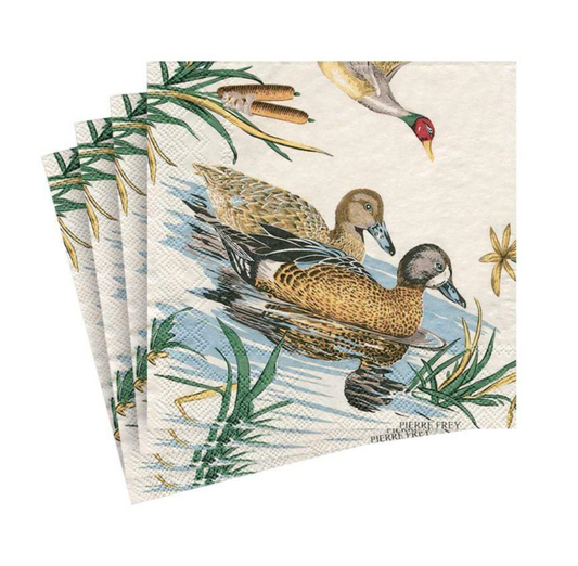 Sologne Duck Cocktail Napkin