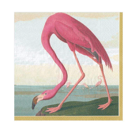 Audubon Caspari Cocktail Napkin