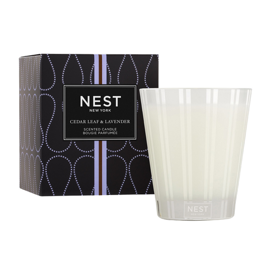 Cedar Leaf & Lavender Classic Candle by NEST
