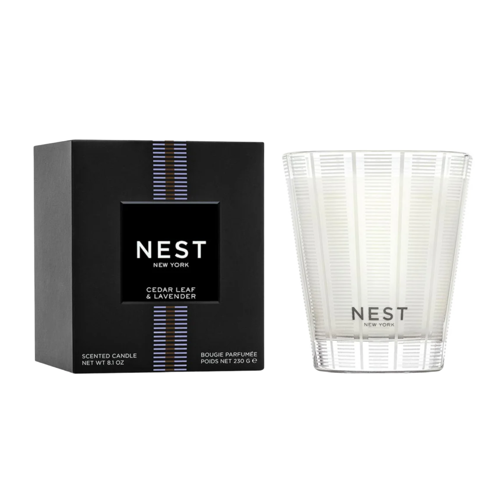 Cedar Leaf & Lavender Classic Candle by NEST