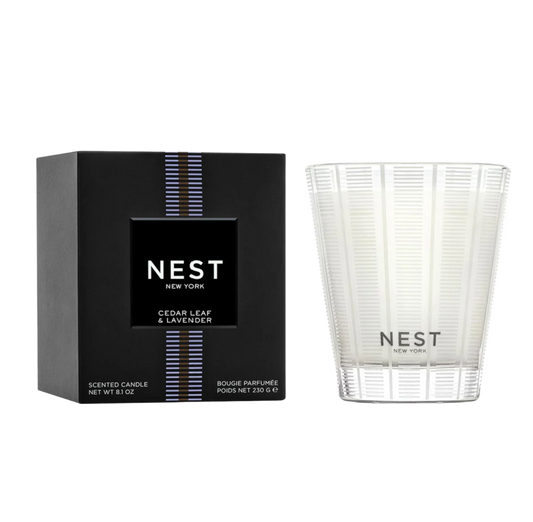 Cedar Leaf & Lavender Classic Candle by NEST