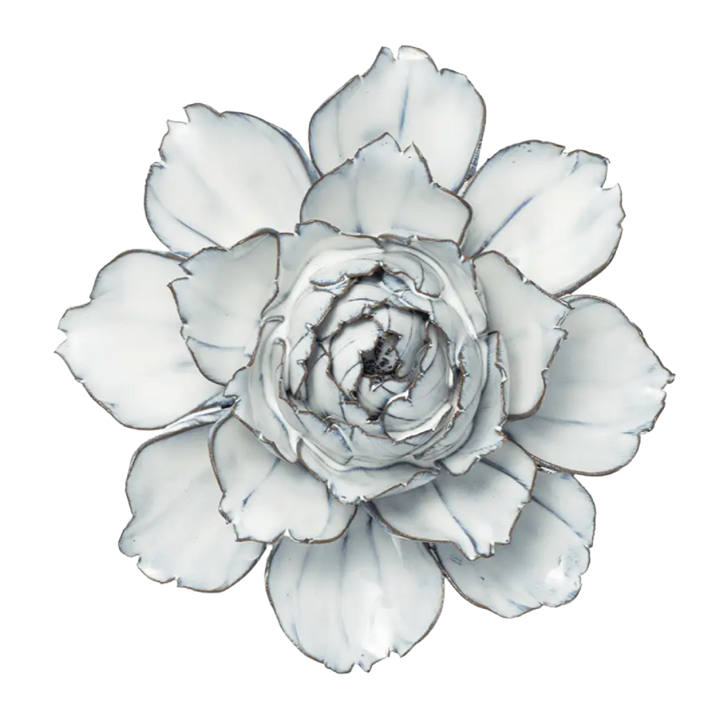 Blue White Camellia Pottery Flower
