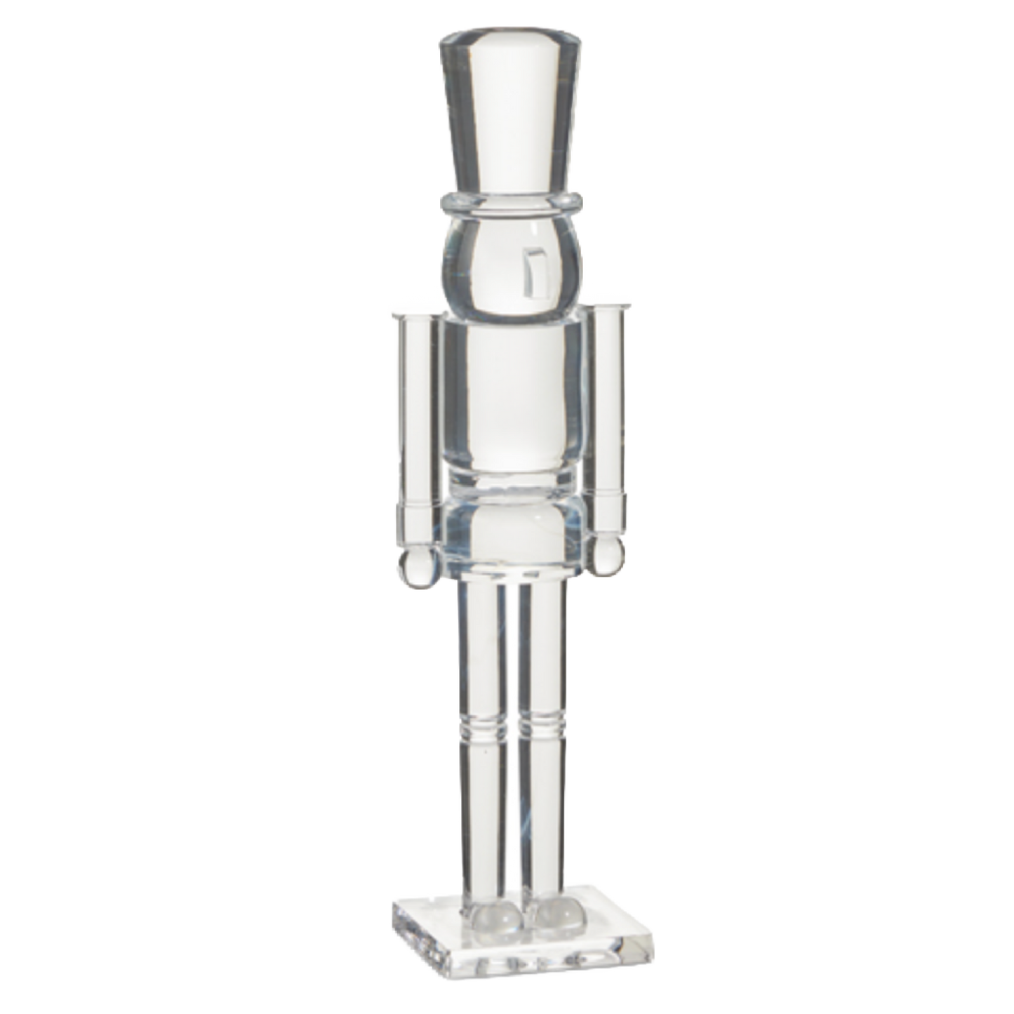 14.75" Clear Acrylic Nutcracker