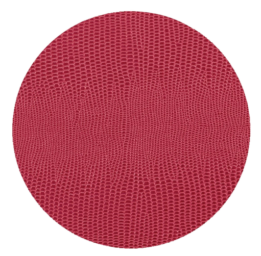 Cranberry Lizard Coaster