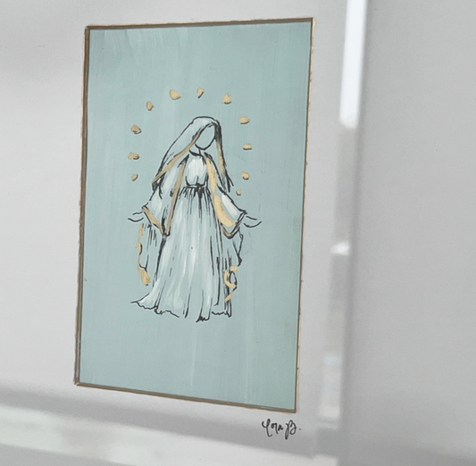 Mother Mary Framed Art by Cora