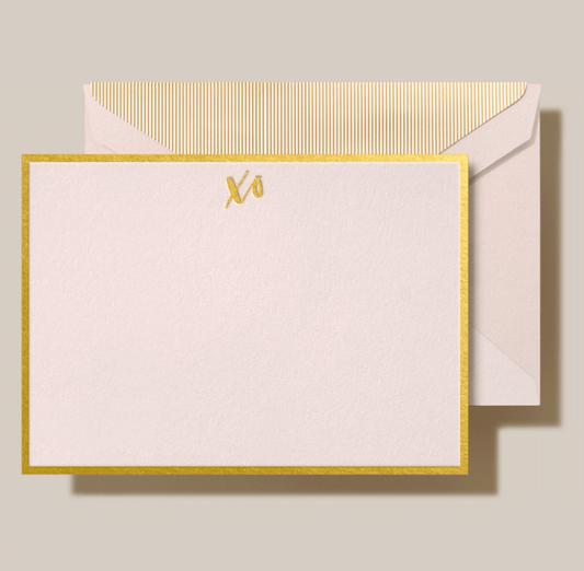 Foil XO Crane Notes