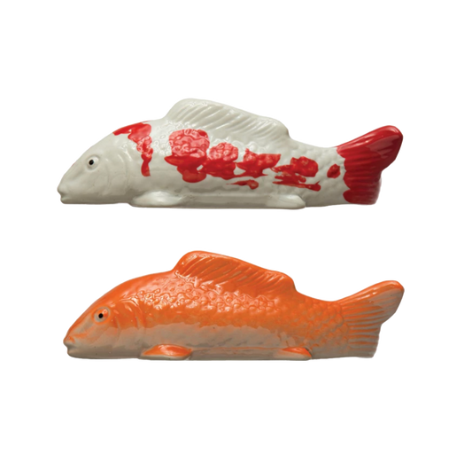Stoneware Floating Fish