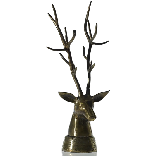 Brass Deerhead