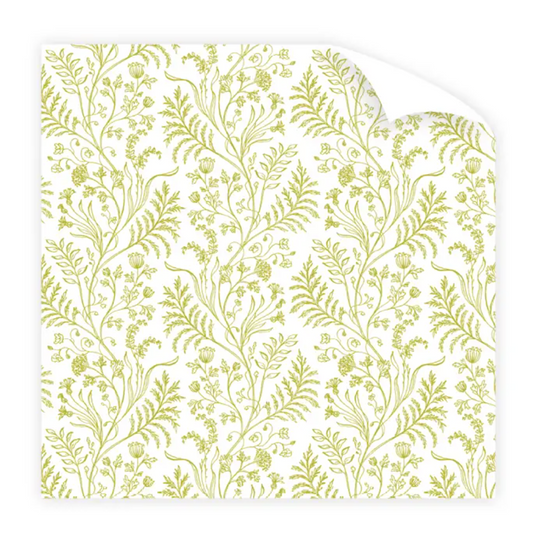 Fern Chartreuse Wrapping Paper