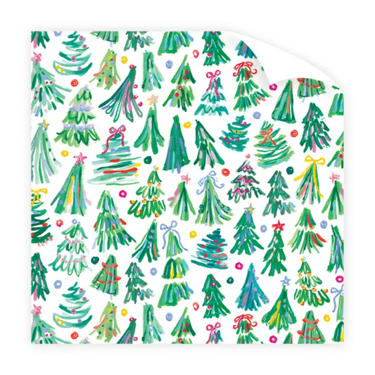 Jolly Trees Wrapping Paper