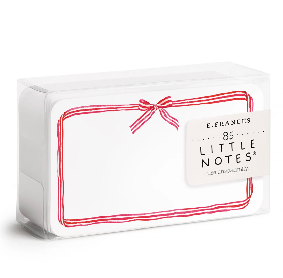 Red Ribbon Candy Little Notes