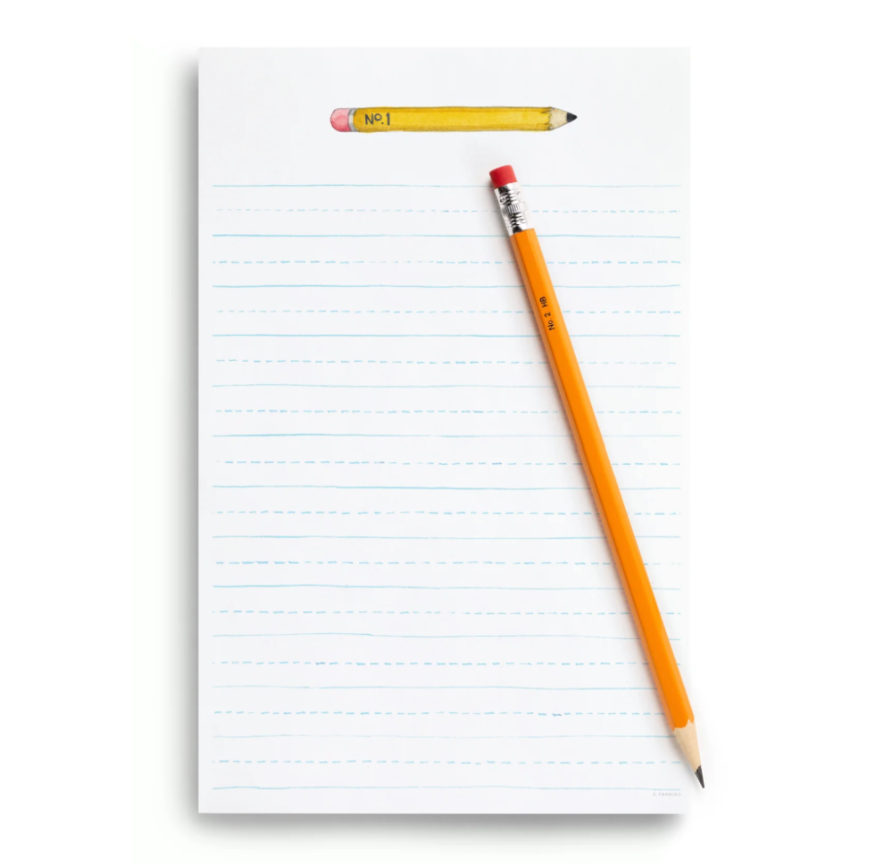 Pencil Notepad