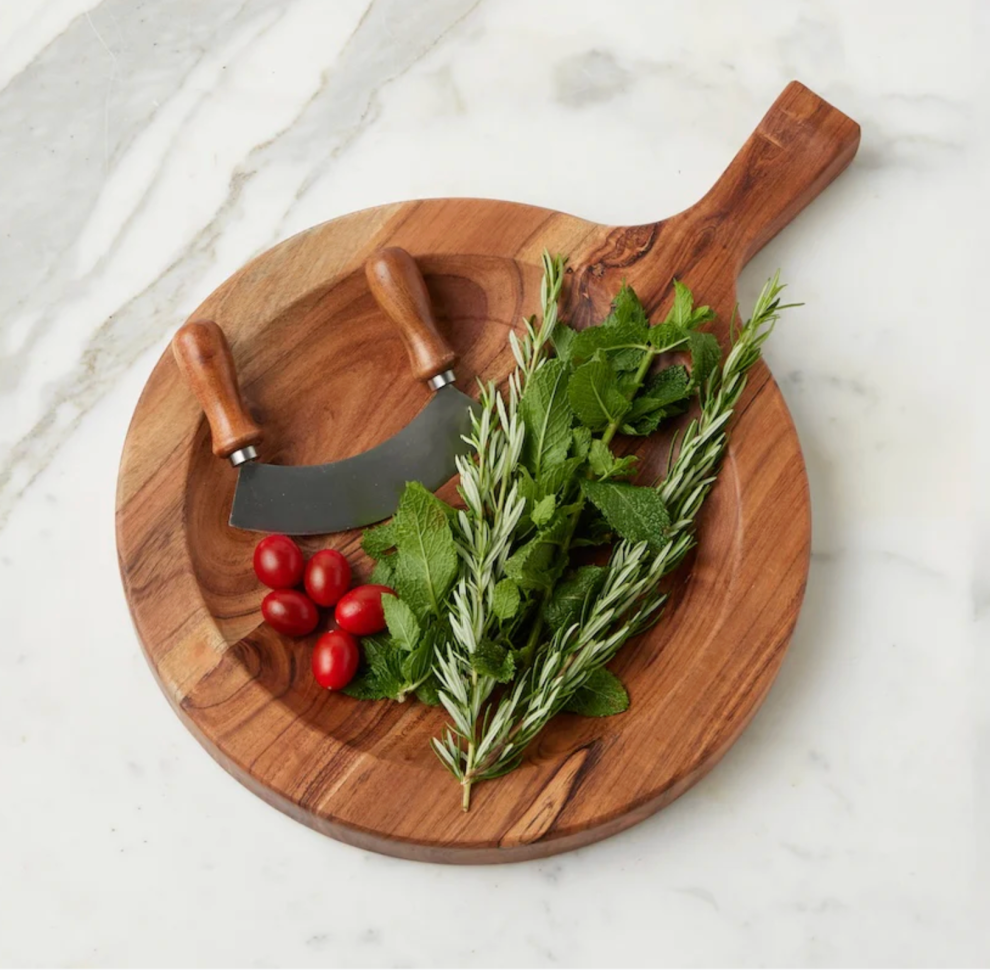 Italian Cutting Board Bowl