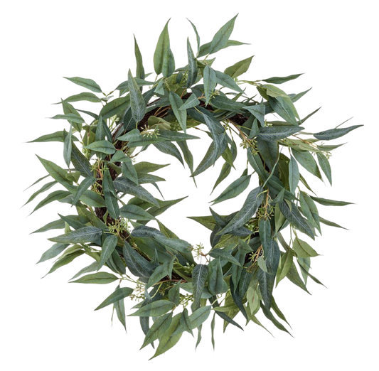 24" Eucalyptus Wreath