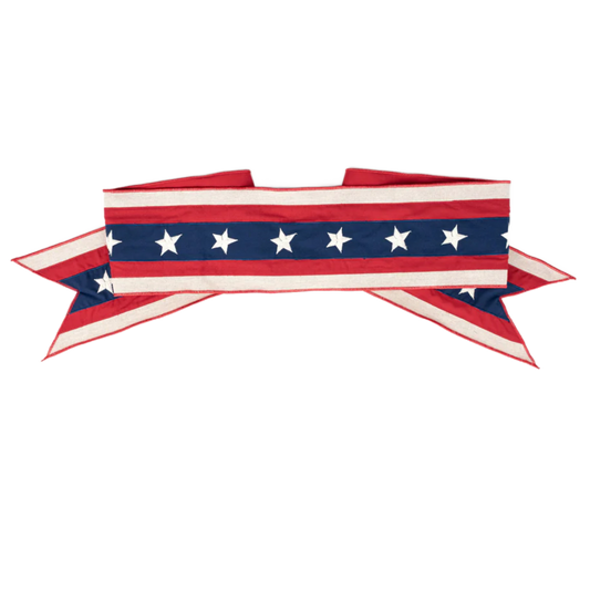 American Flag Wreath Sash