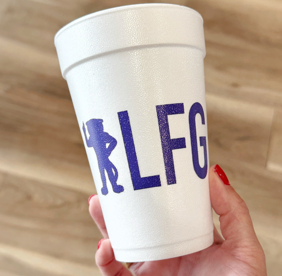 LFG 16oz Foam Cups