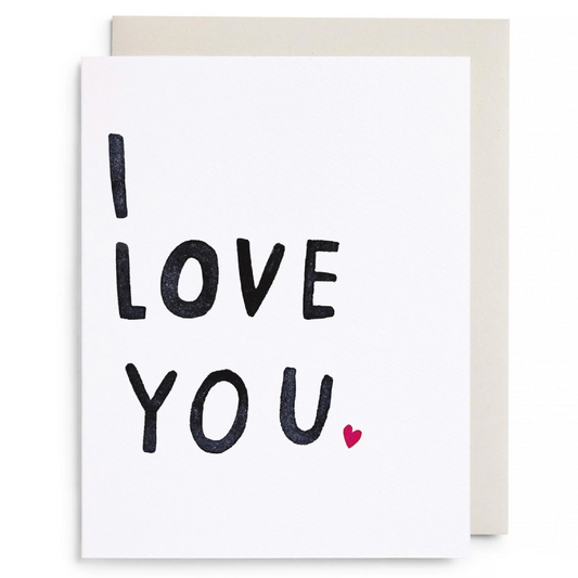 ILY Greeting Card