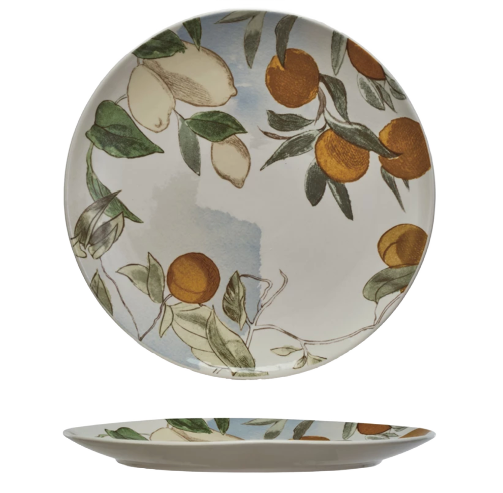 Stoneware Fruit Platter