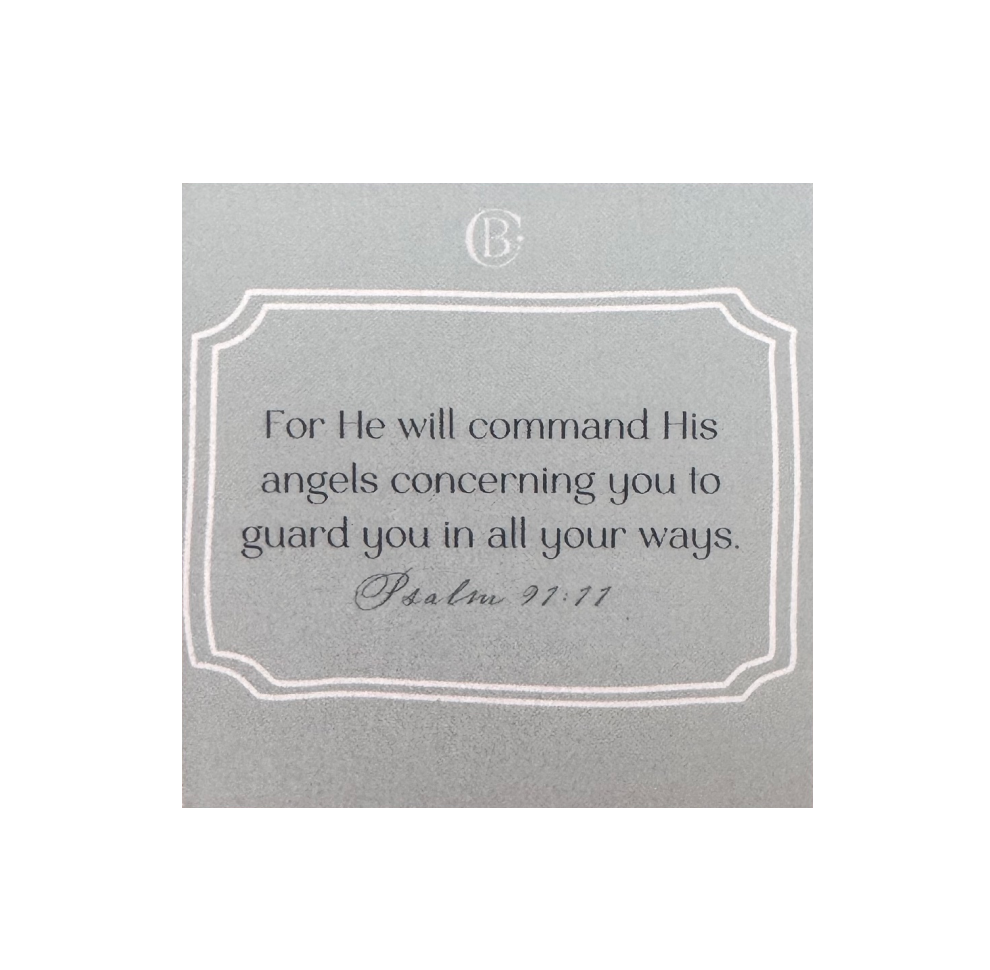 Angel Blue Gift Tag